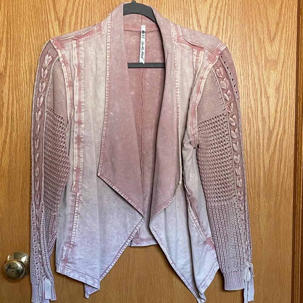 Women's Pink Cardigan Sweater